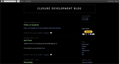 Desktop Screenshot of blog.closuregame.com